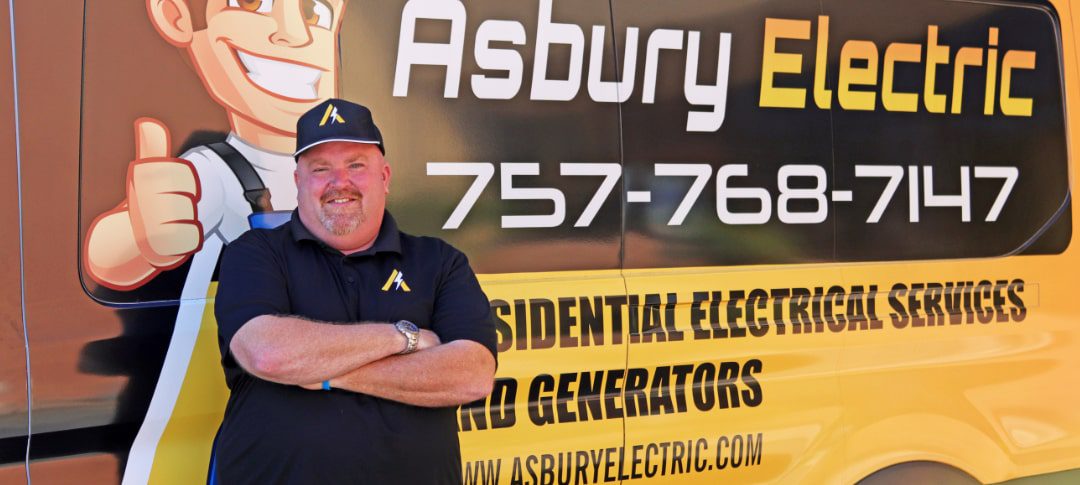 Daniel Smith of Asbury Electric in Gloucester